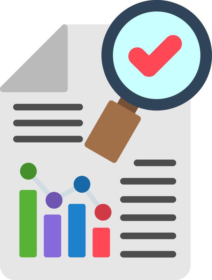 Correct Flat Icon vector