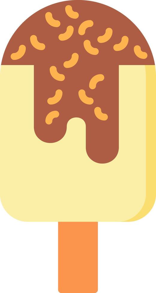 Ice Cream Flat Icon vector