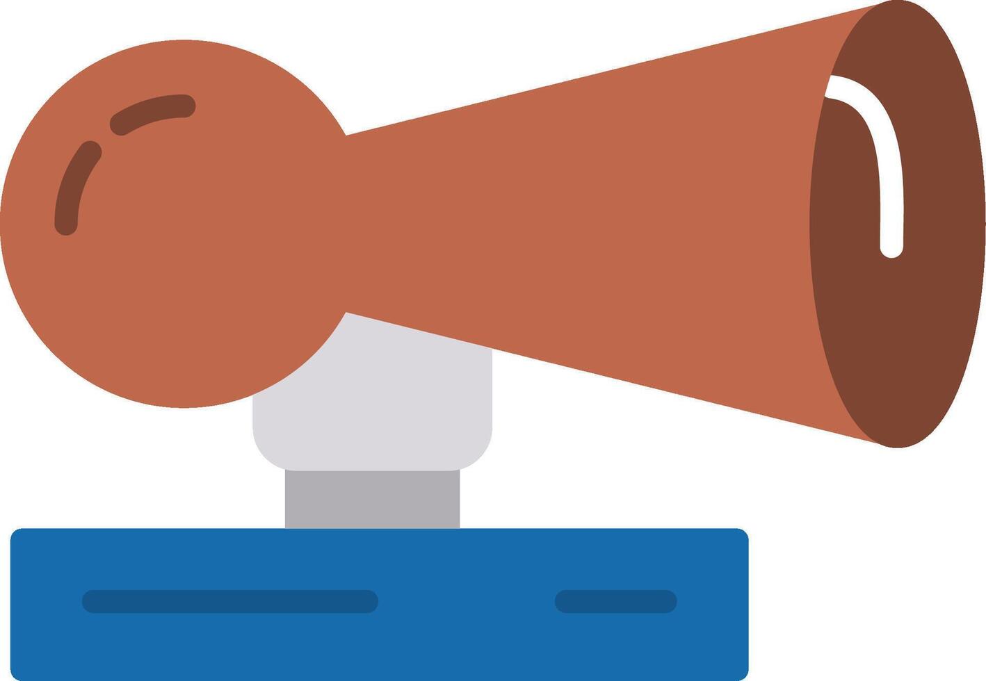 Klaxon Flat Icon vector