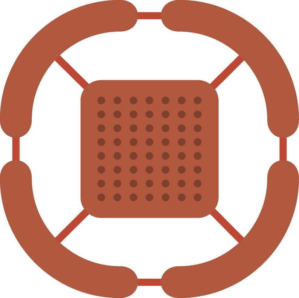 Mizu Gumo Flat Icon vector