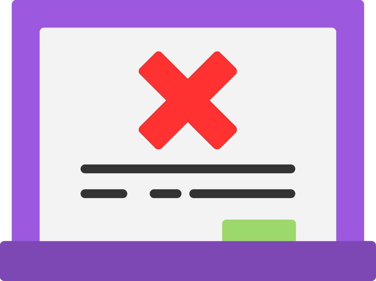 Multiplication Flat Icon vector