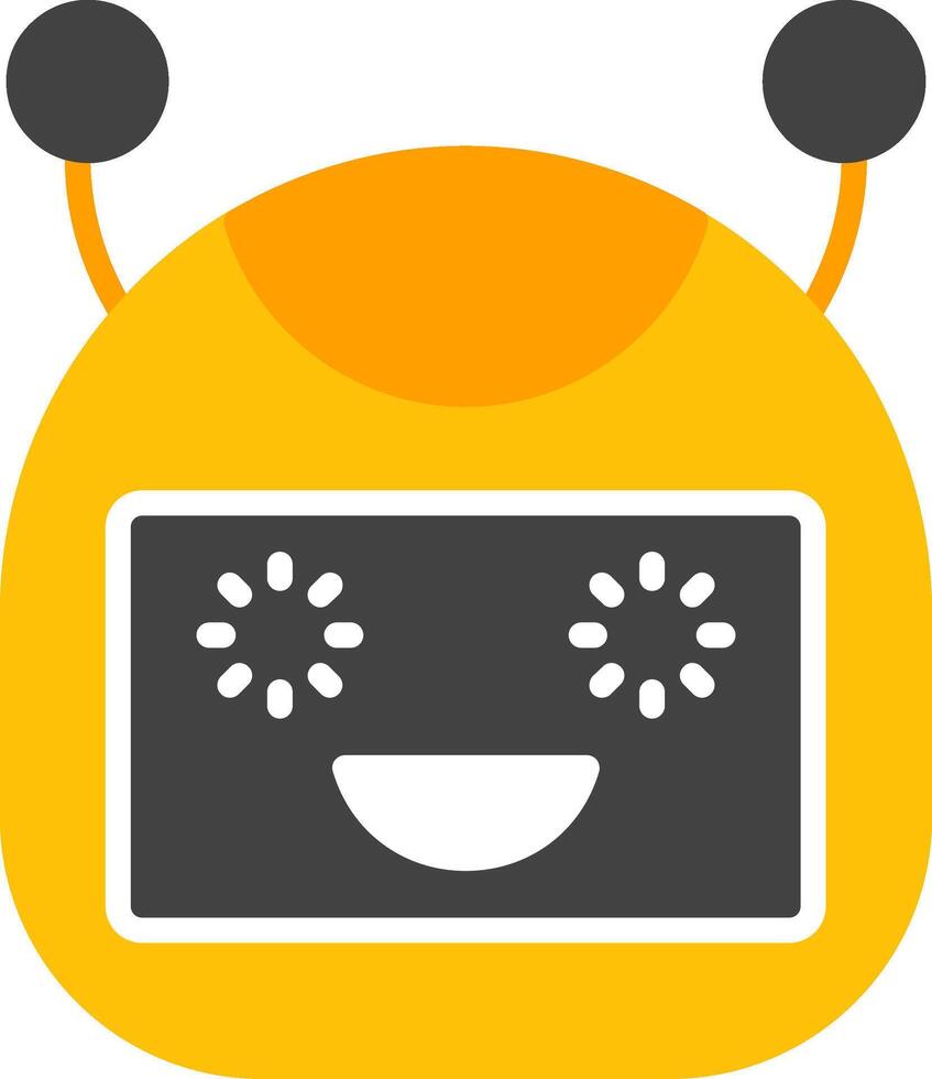 Bot Flat Icon vector