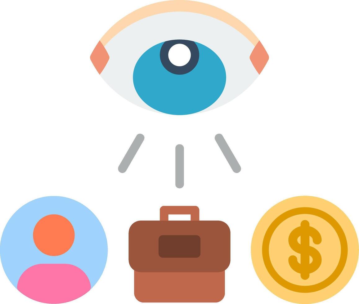 Control Flat Icon vector