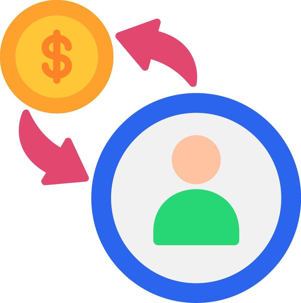 Money Flat Icon vector