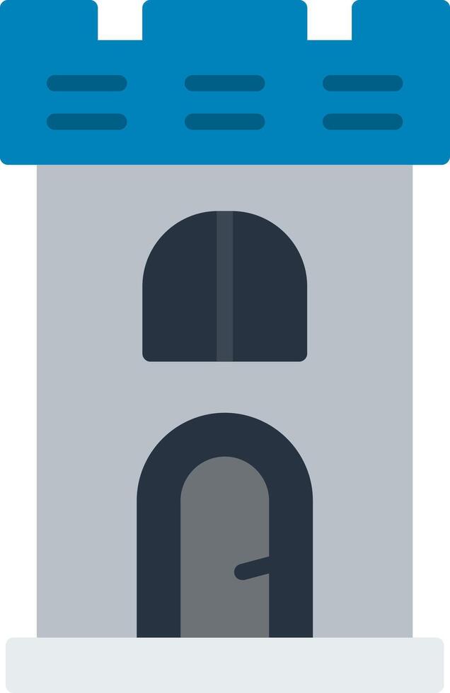 Tower Flat Icon vector