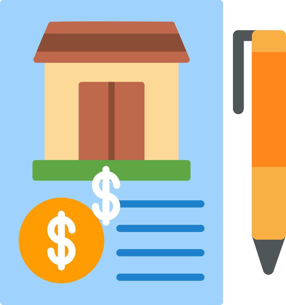Agreement Flat Icon vector