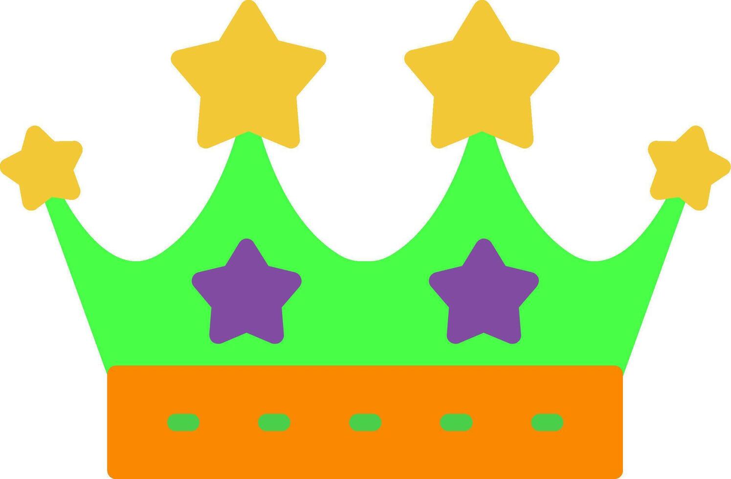 Crown Flat Icon vector