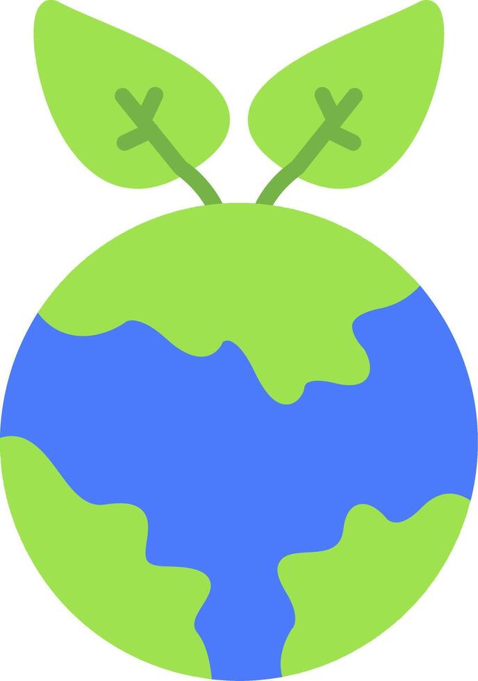 Eco Flat Icon vector