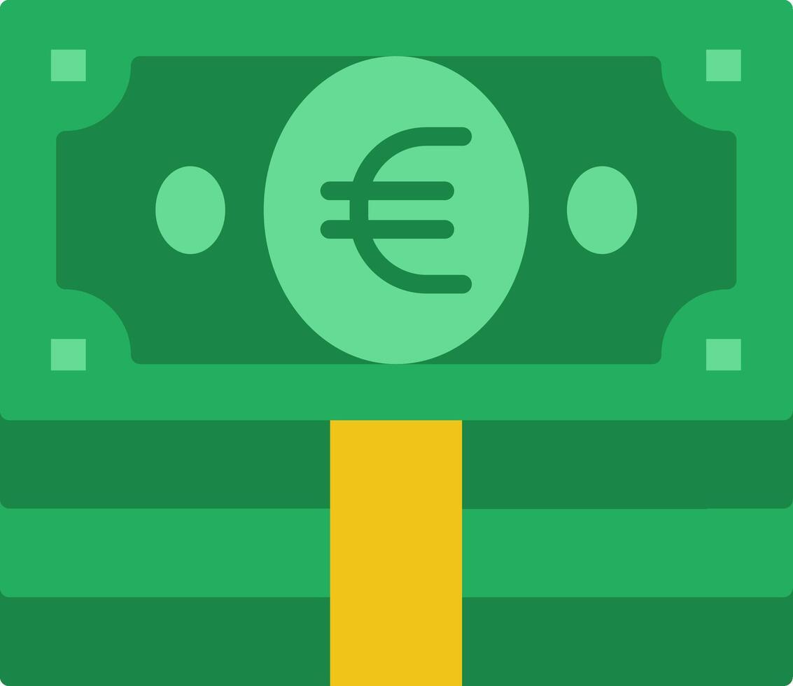 Euro Flat Icon vector