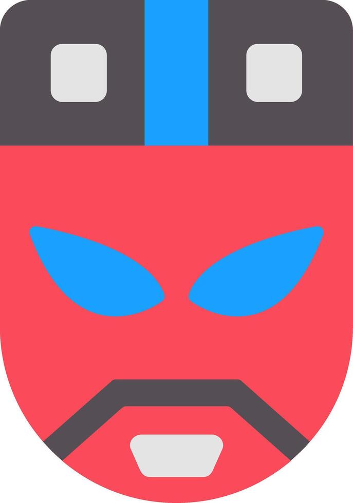 Mask Flat Icon vector