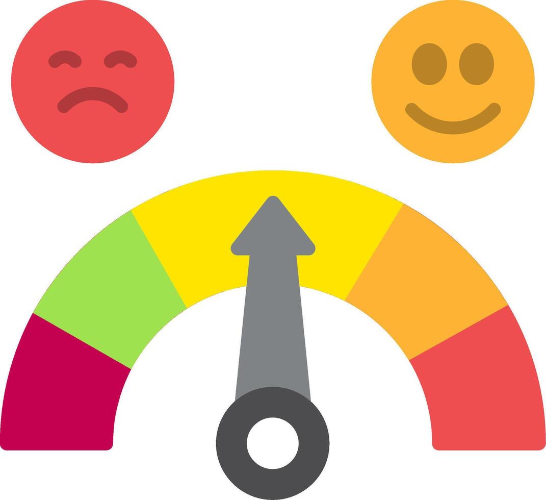 Meter Flat Icon vector