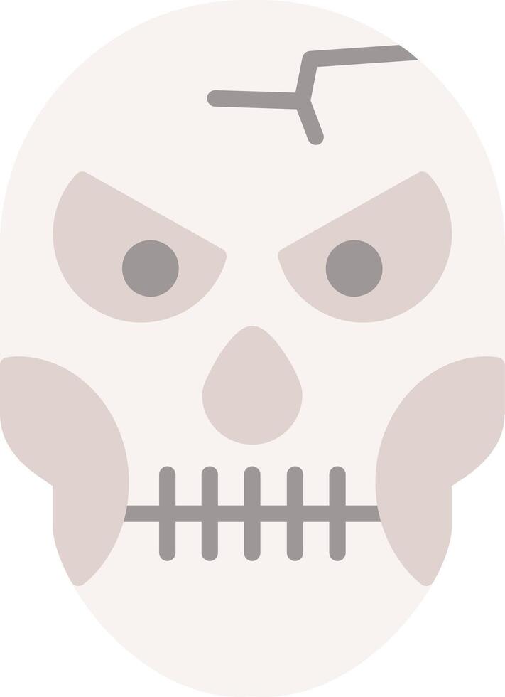 Skull Flat Icon vector