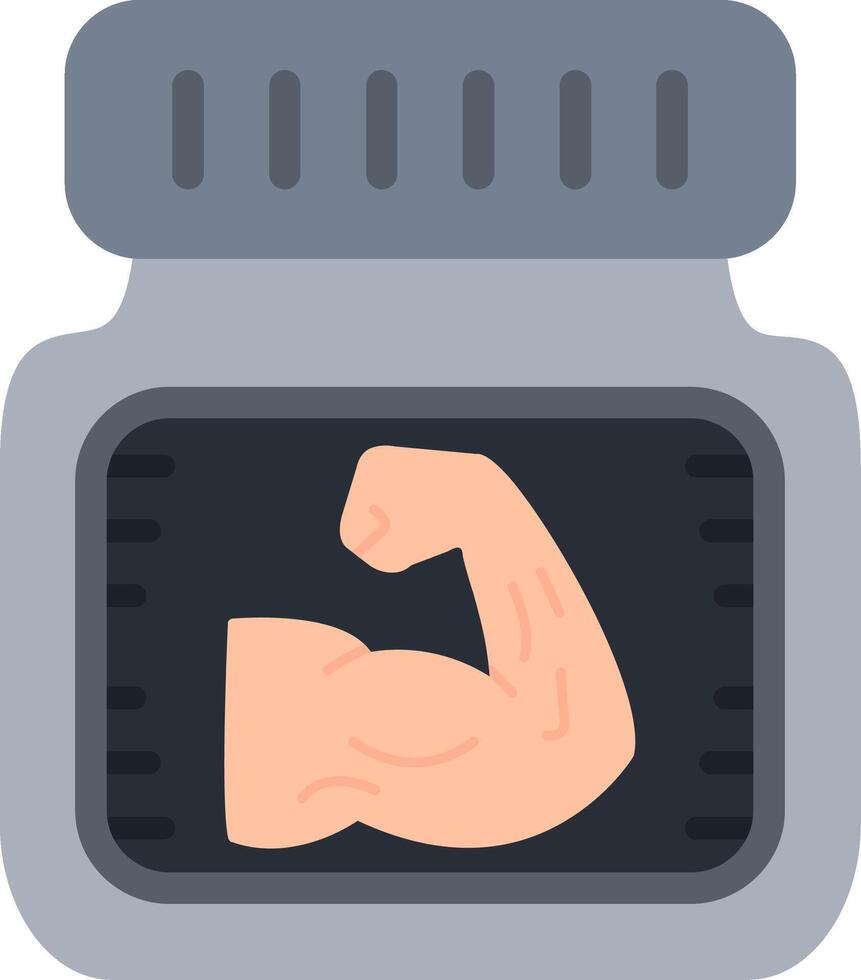 Supplements Flat Icon vector