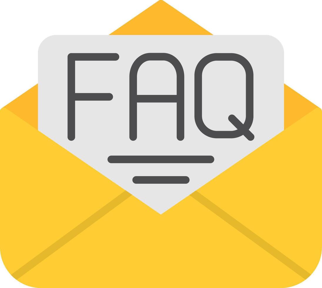 Mail Flat Icon vector