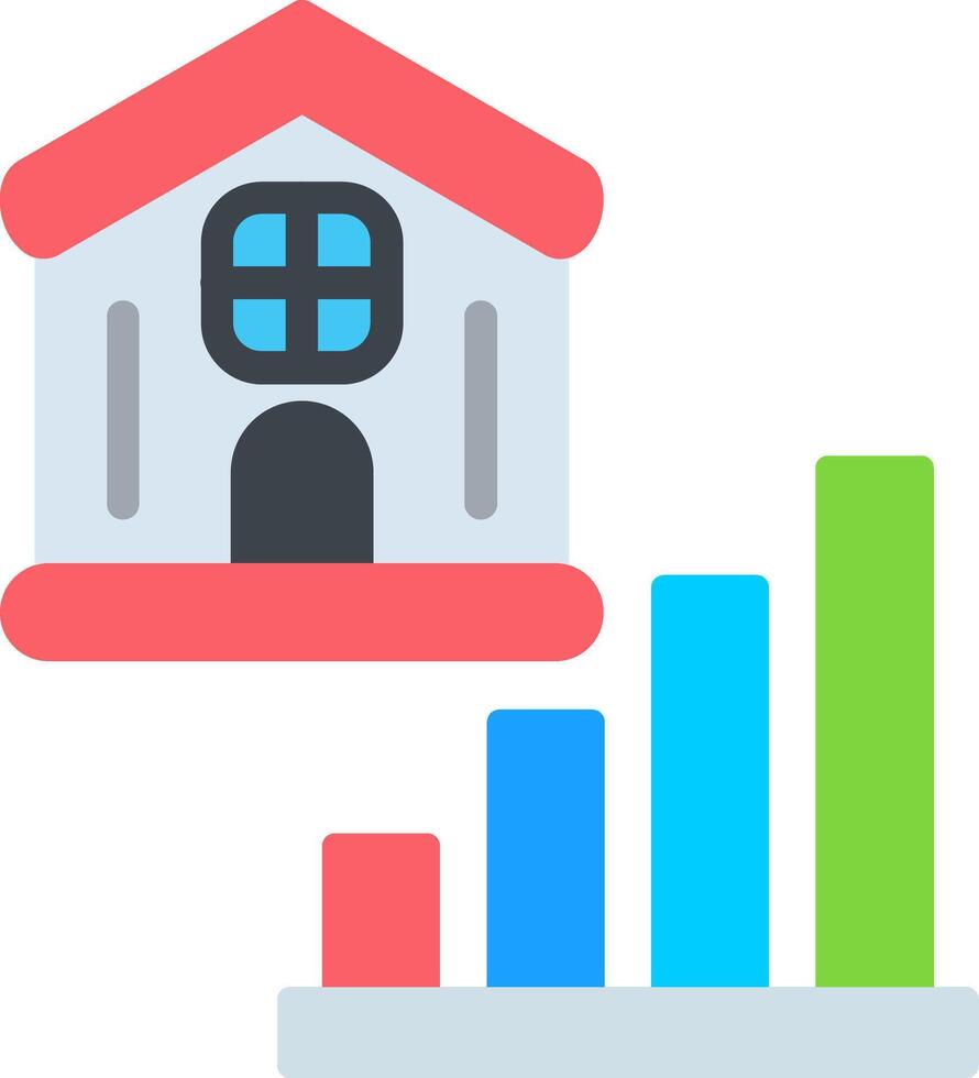 Growth Flat Icon vector