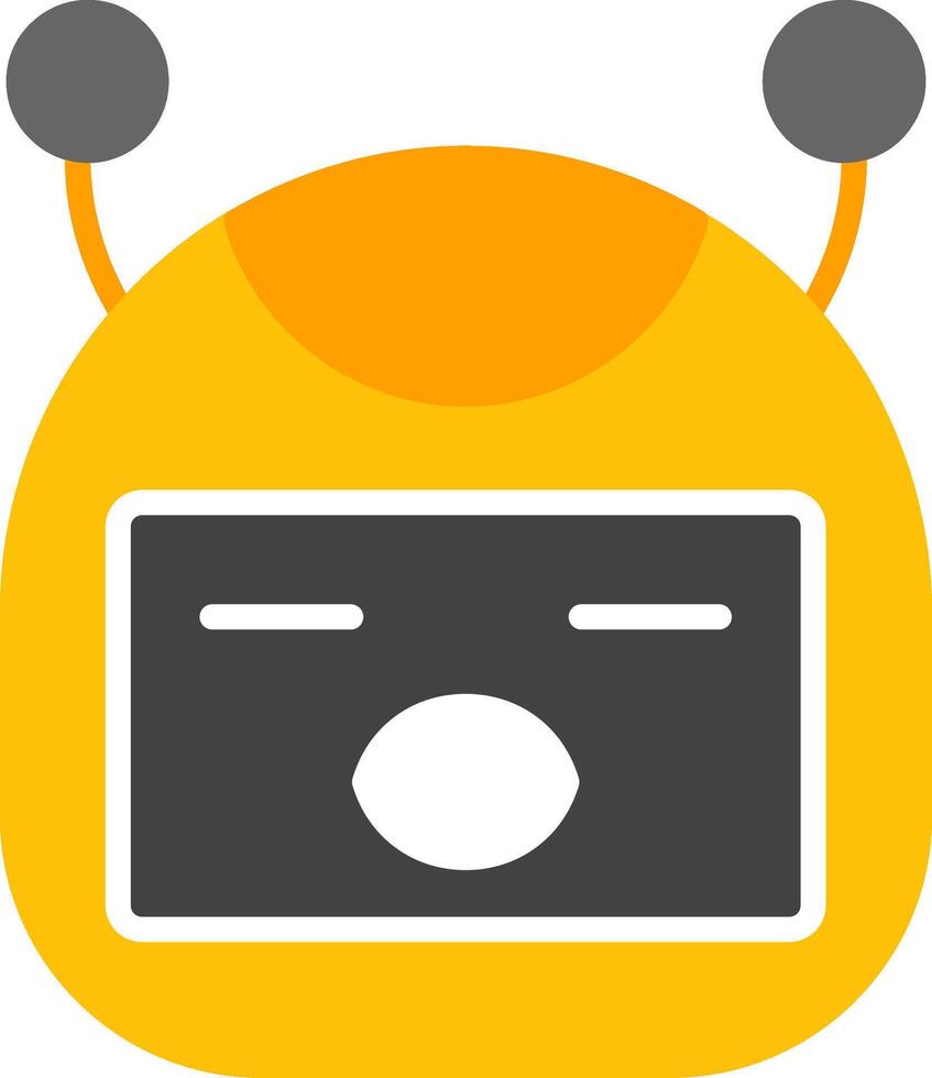 Bot Flat Icon vector