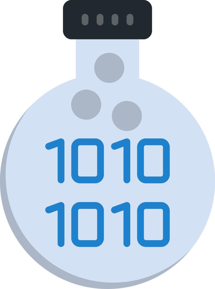 Data Science Flat Icon vector