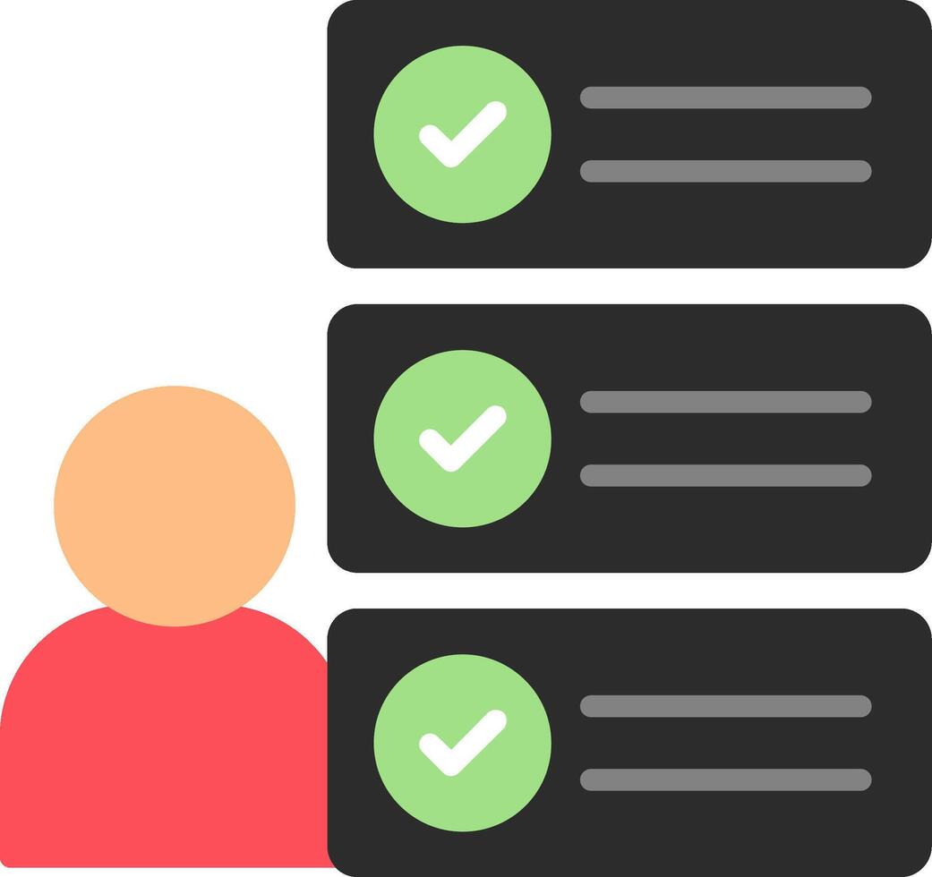 Follow Up Flat Icon vector
