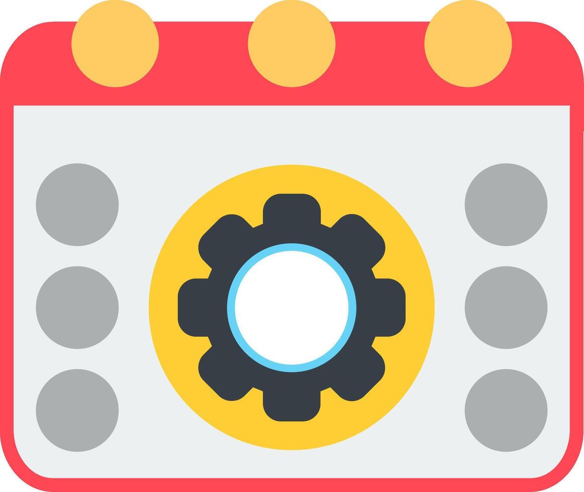 Event Information Flat Icon vector