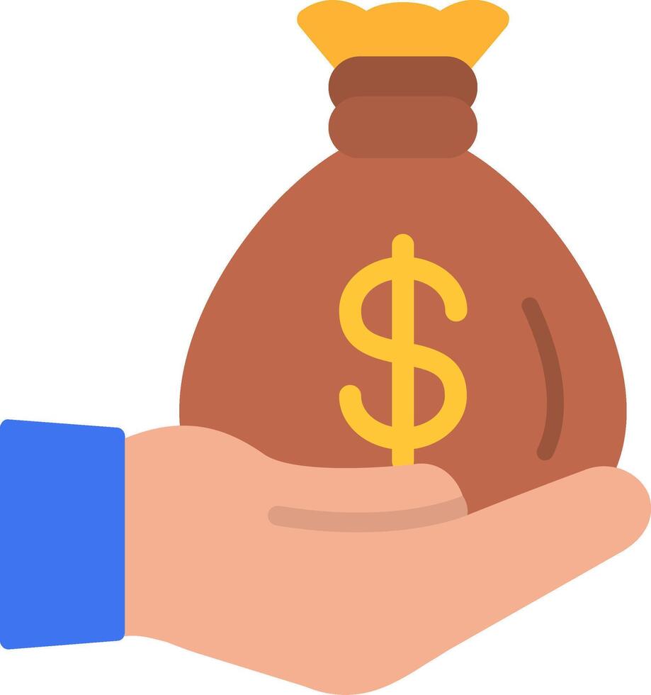 Funds Flat Icon vector