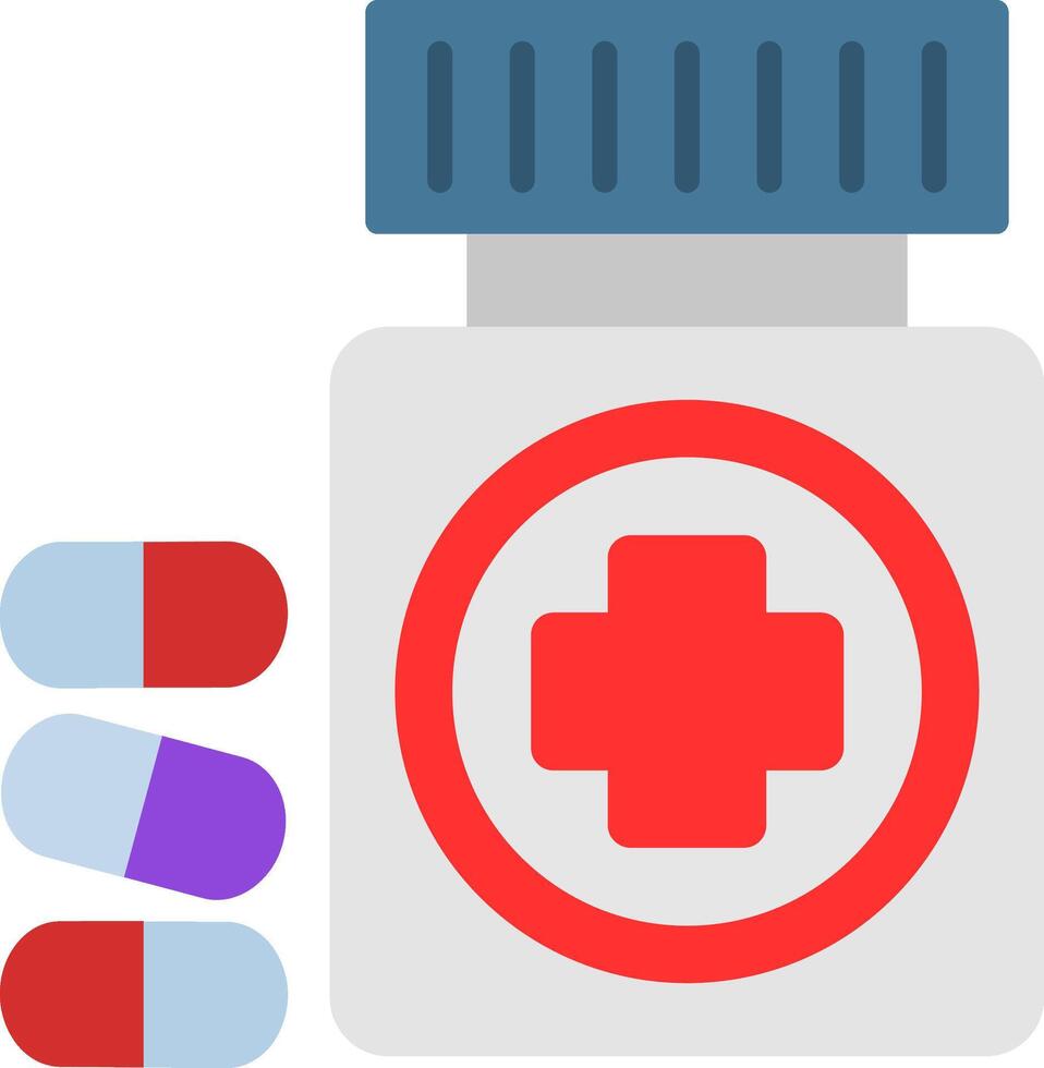 Medicine Flat Icon vector