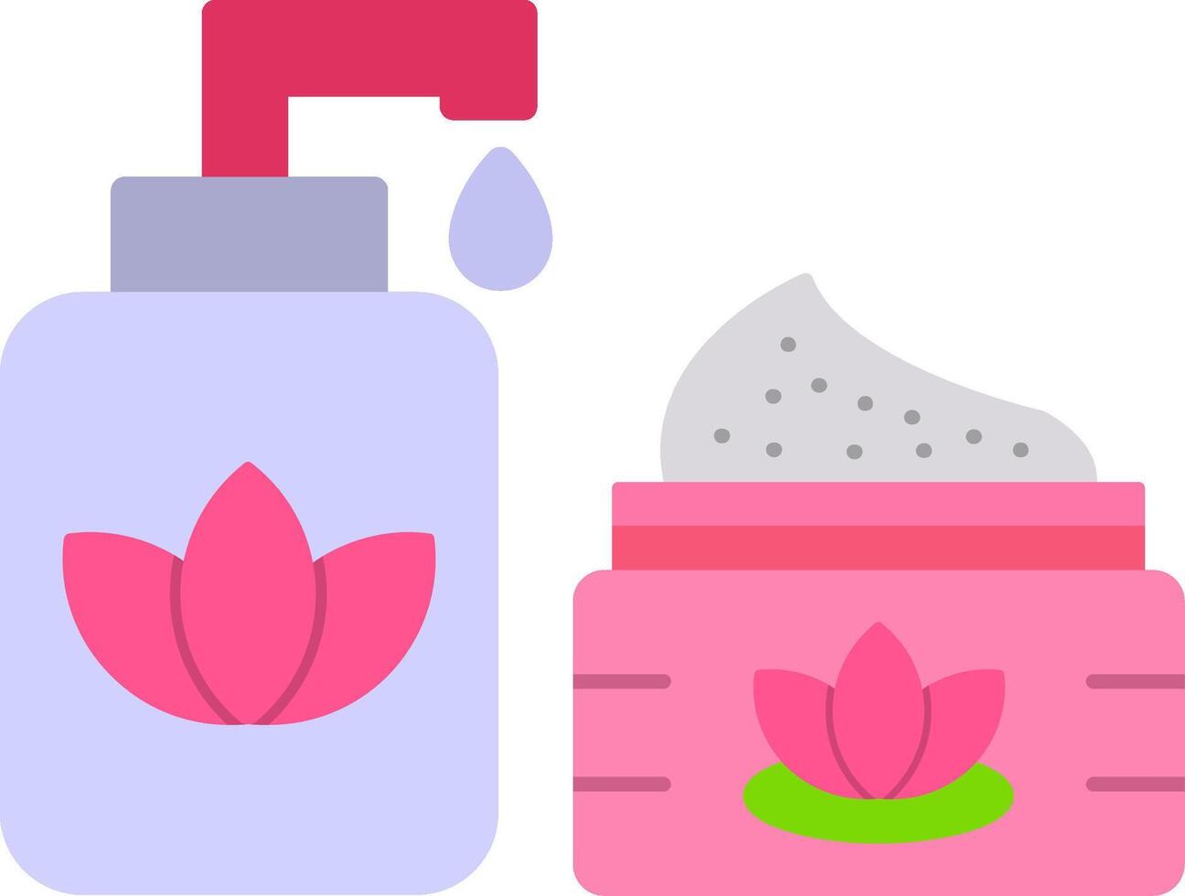 Skincare Flat Icon vector