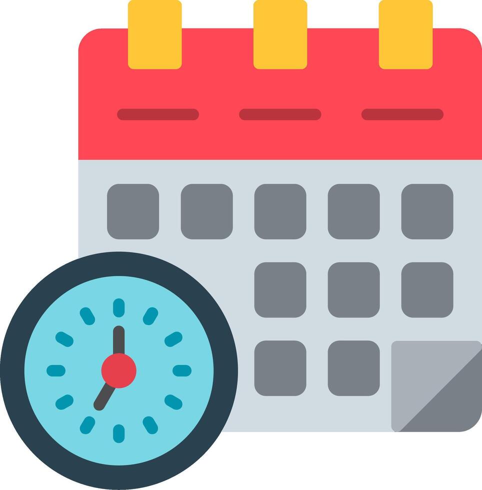 Calendar Flat Icon vector