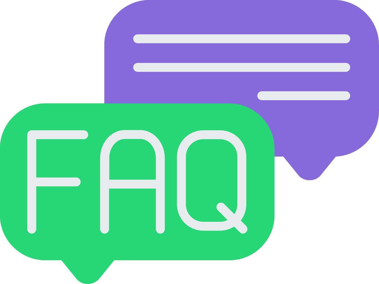 Bubble Flat Icon vector