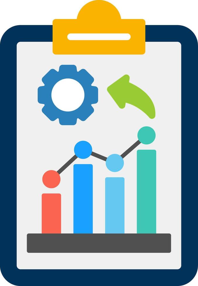 Checklist Flat Icon vector