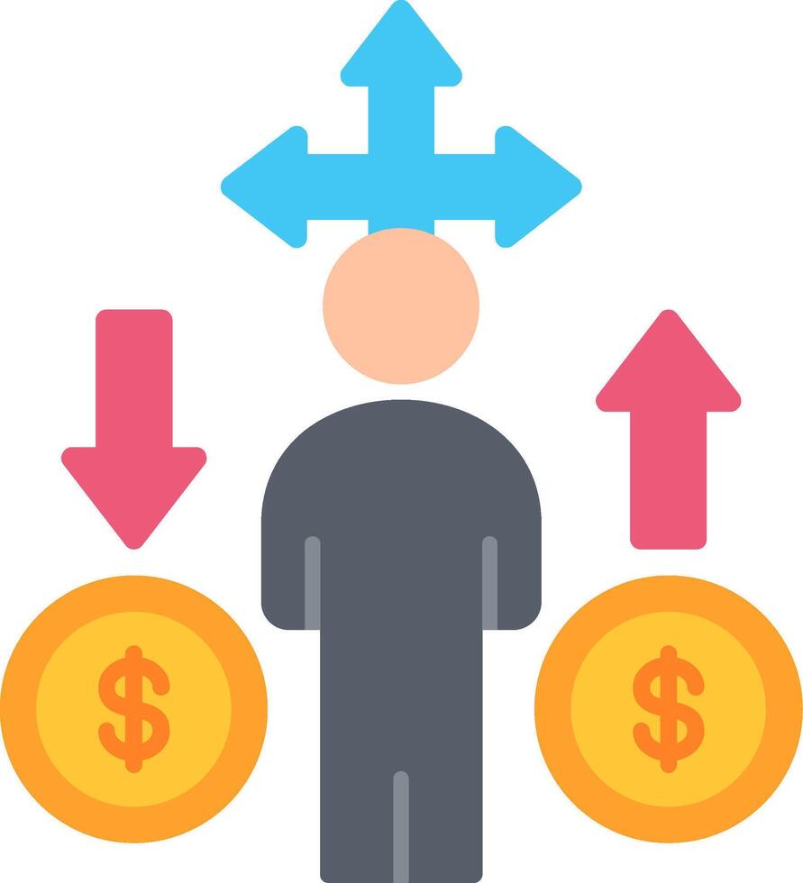 Decision Flat Icon vector