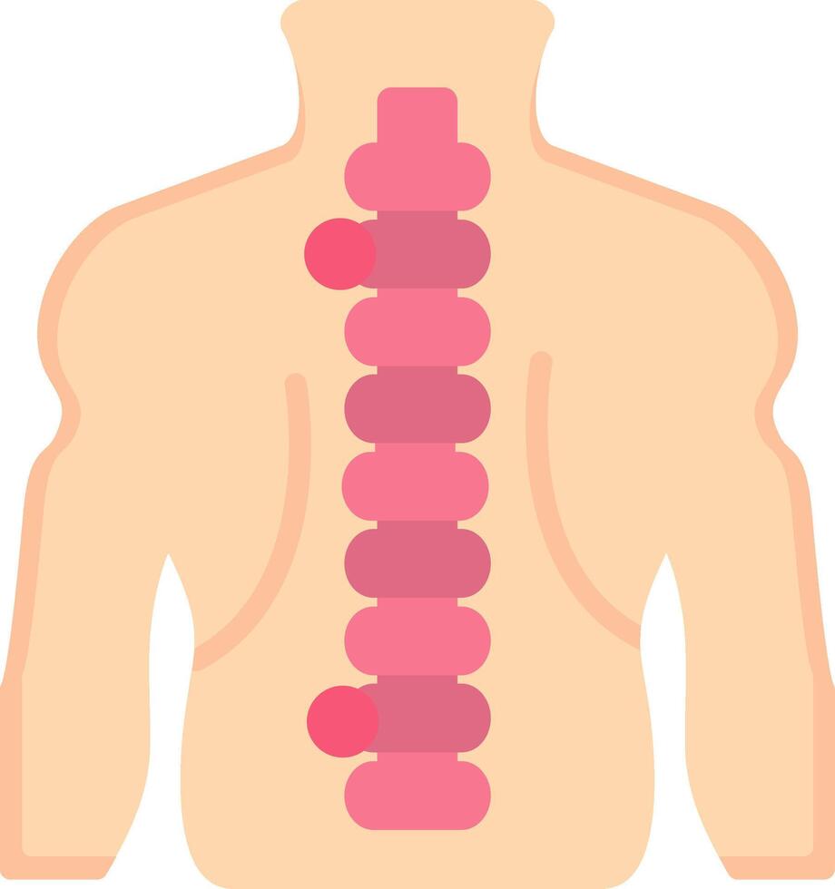 Ependymal Cells Flat Icon vector