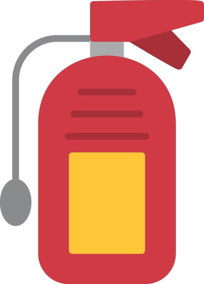 Fire Extinguisher Flat Icon vector