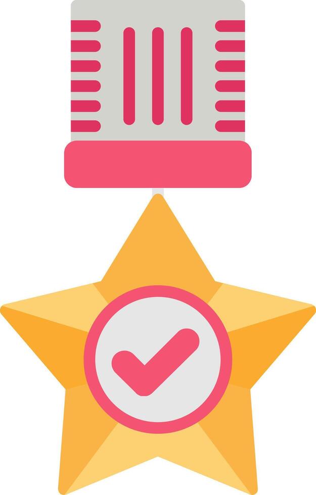 Medal Flat Icon vector