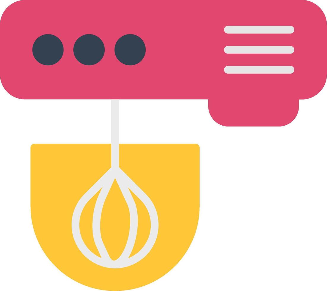 Mixer Flat Icon vector