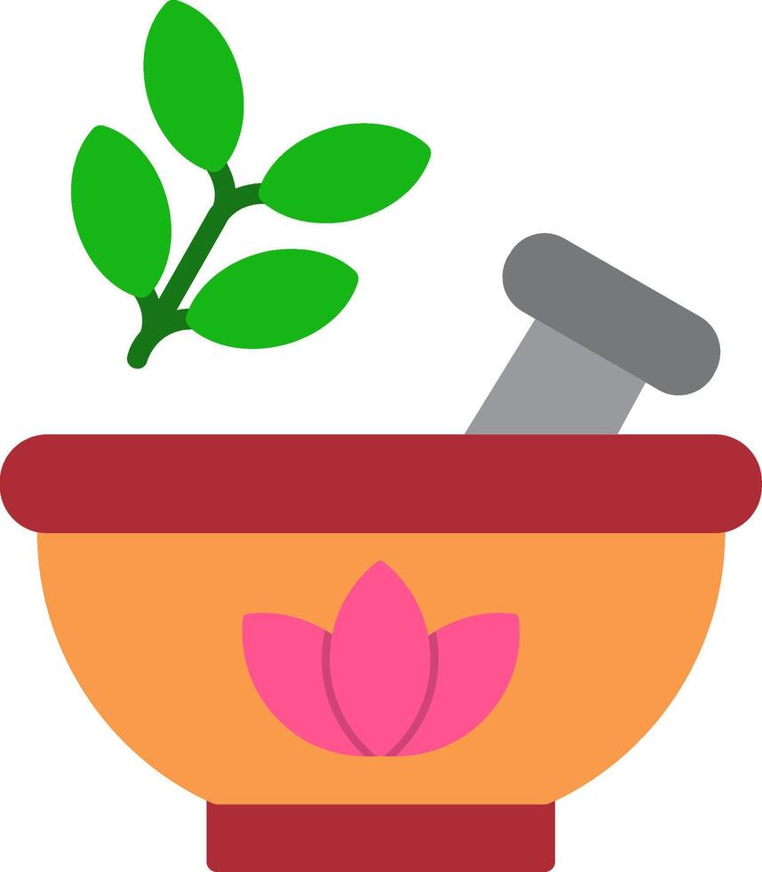 Herb Flat Icon vector