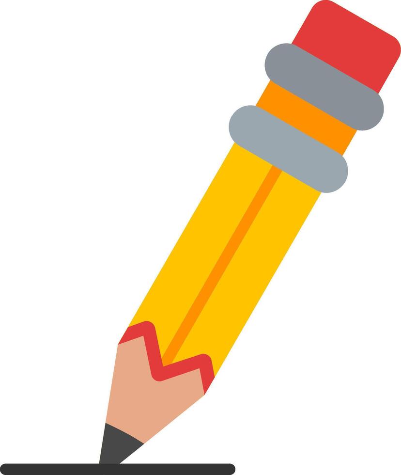 Pencil Flat Icon vector