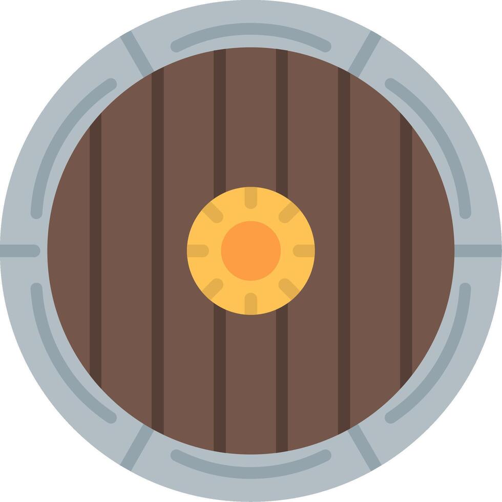 Shield Flat Icon vector