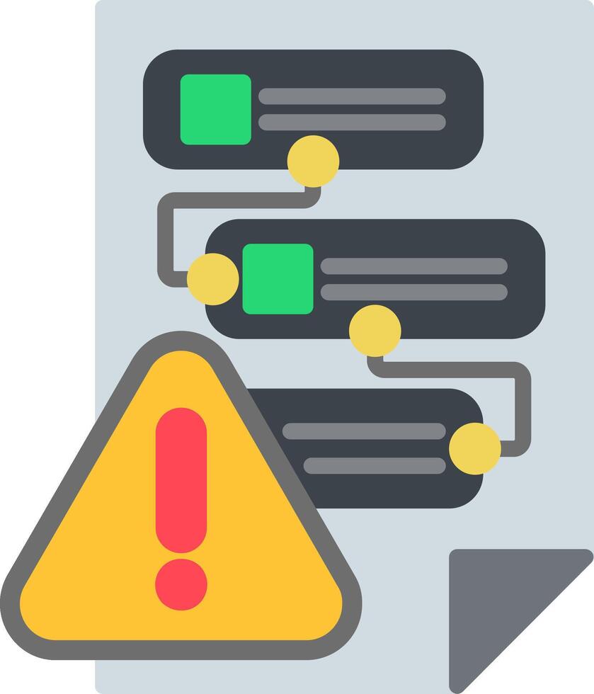 Prioritization Flat Icon vector