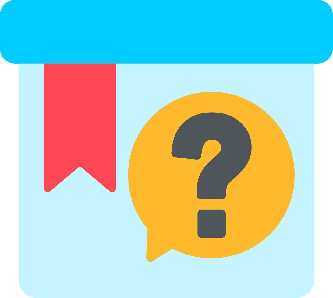 Box Flat Icon vector