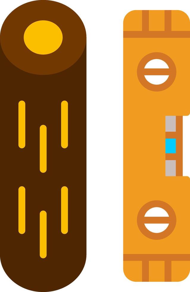 Measuring Flat Icon vector