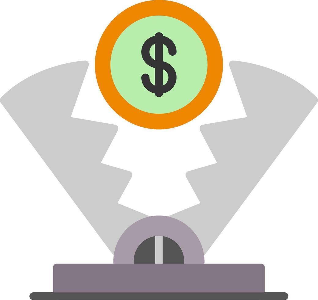 Trap Flat Icon vector