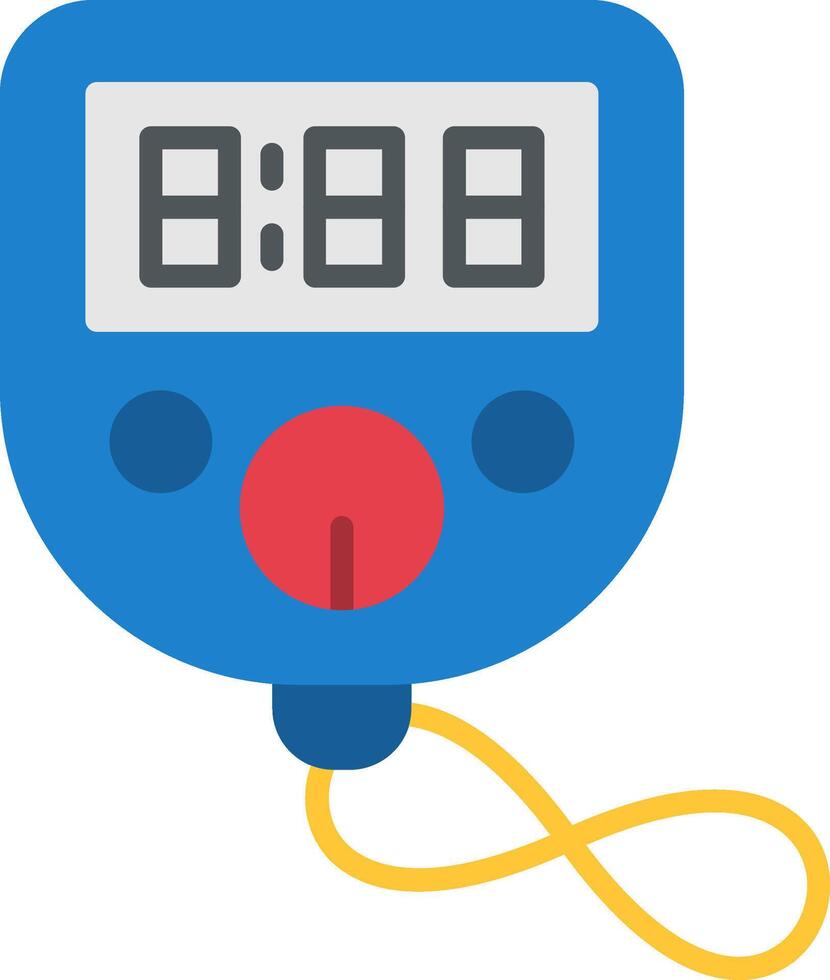 Timer Flat Icon vector