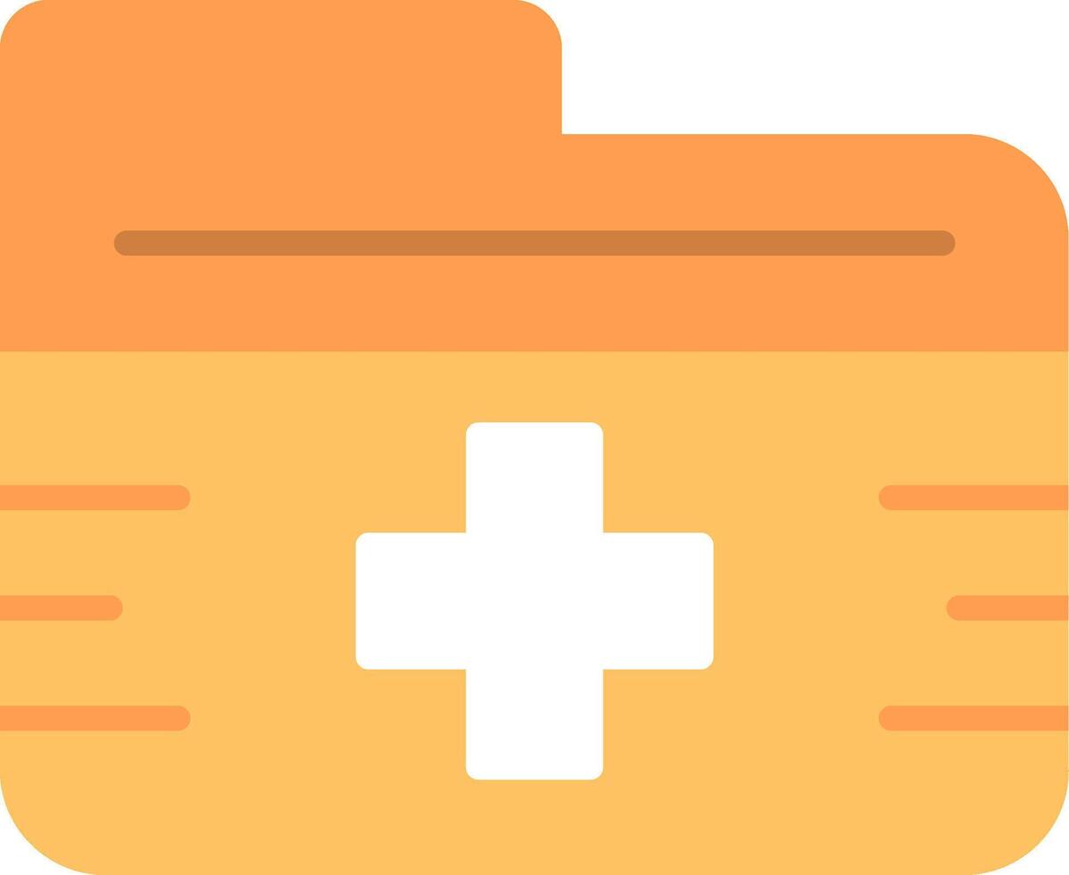 Folder Flat Icon vector