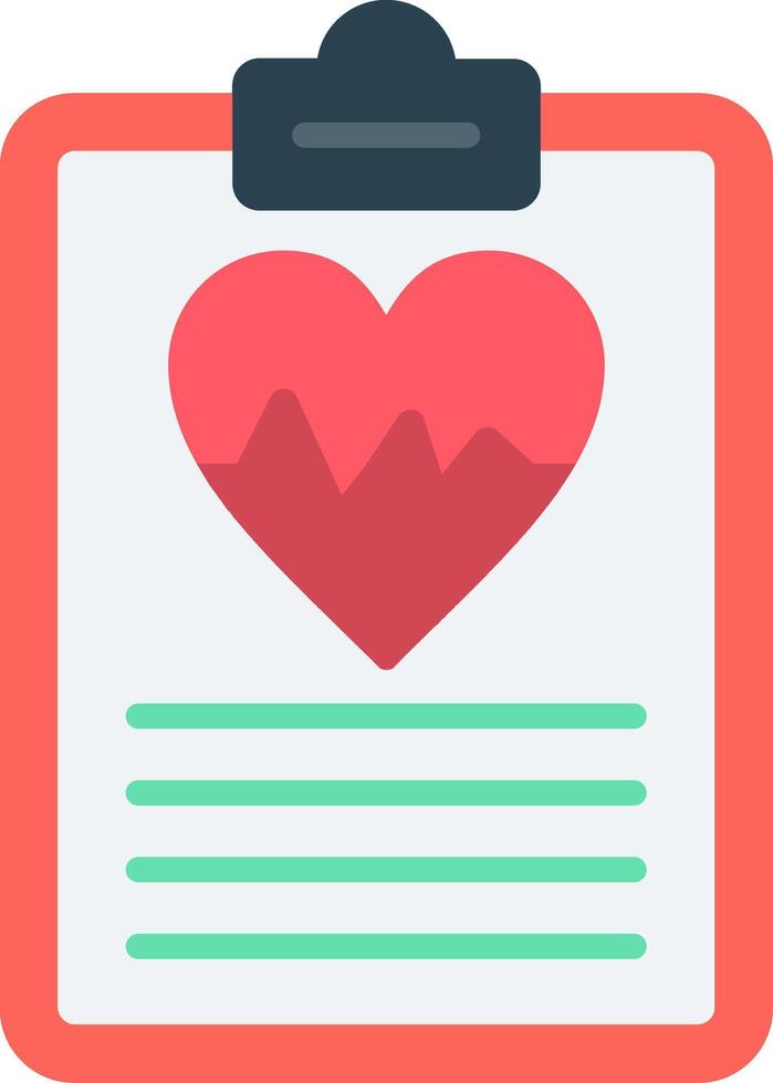 Clipboard Flat Icon vector