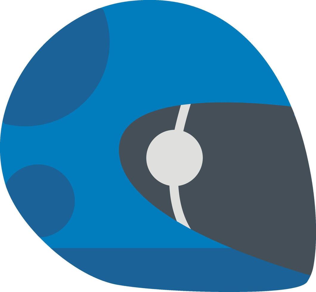 Helmet Flat Icon vector