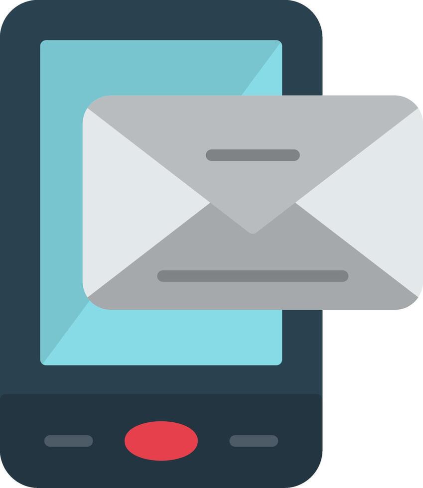 Mail Flat Icon vector