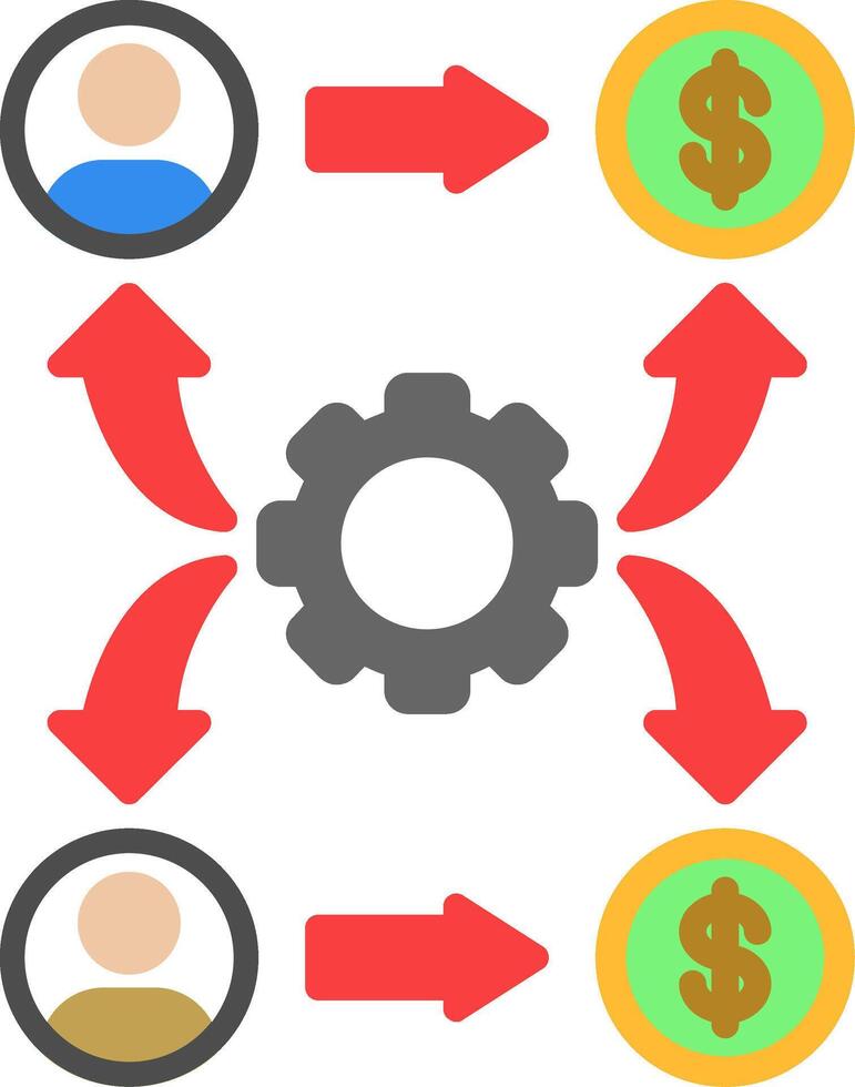 Methodology Flat Icon vector