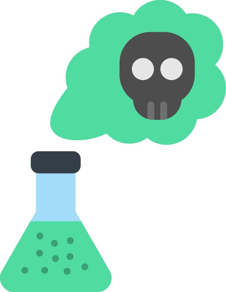 Poison Flat Icon vector