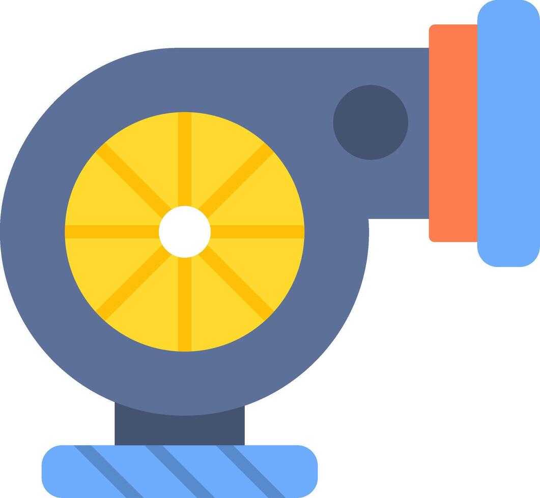 Turbo Flat Icon vector