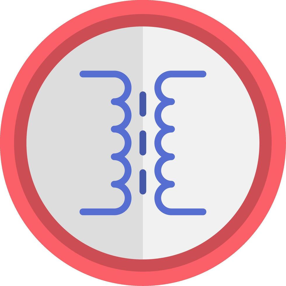 Transformer Flat Icon vector